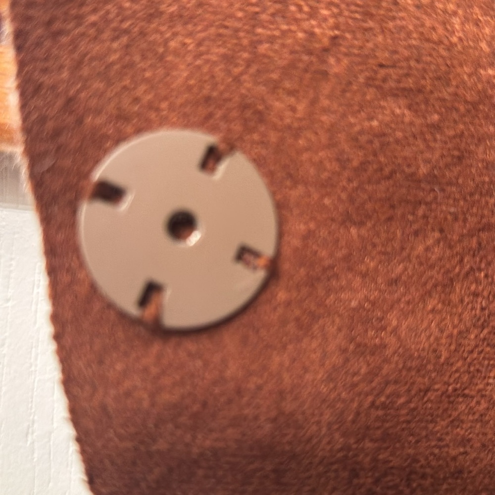 Faux Suede Teddy Lined Crop Jacket - Picture 7 of 7